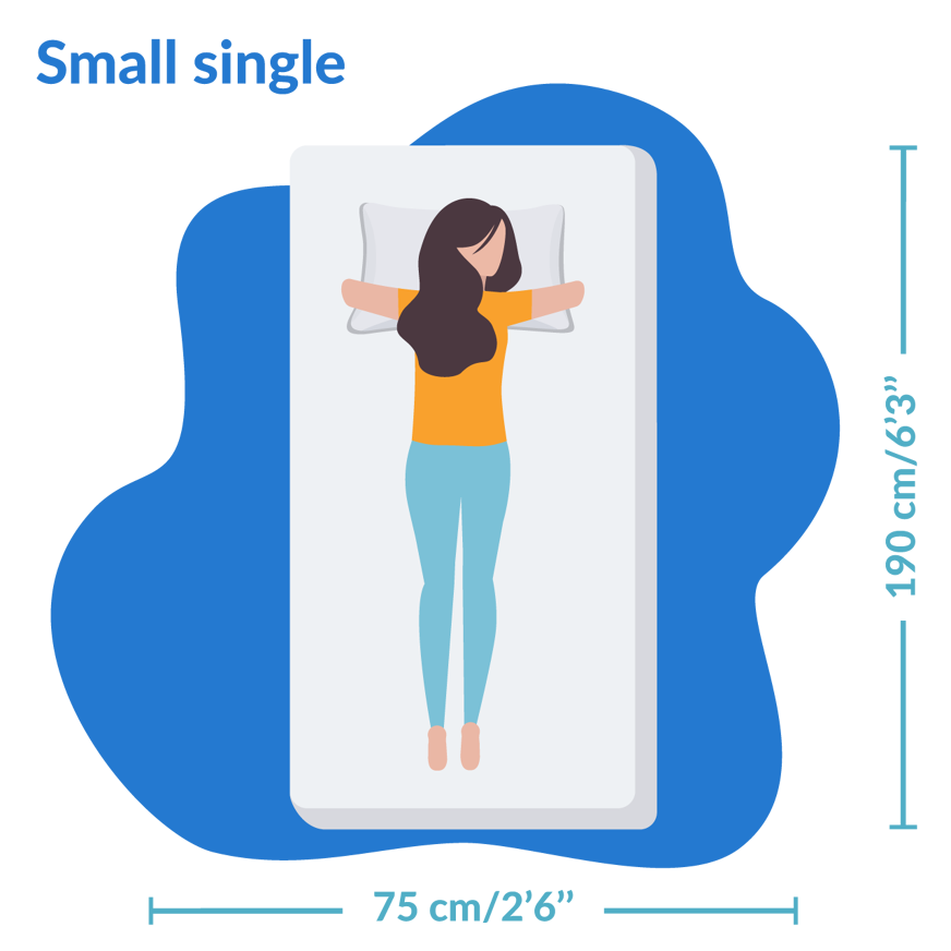 small single mattress size uk
